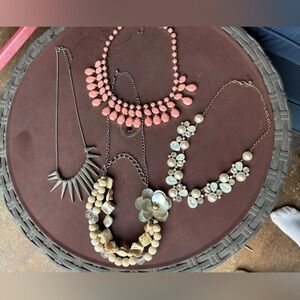 (4) Chunky Necklaces